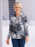 Polokragen Langarm-Shirts für Damen image