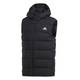 ADIDAS PERFORMANCE Sportweste ''''Helionic'''' schwarz / weiß