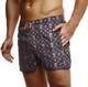 Leif Nelson Herren Sommer Badeshorts mit Taschen Männer Badehose Herren Schwimmhose-Beachshorts Jungen Strand Shorts Kurze Hosen Schwimmshorts Cargo Bermuda Chino LN92520 Blau Medium