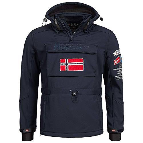 Geographical Norway Herren Softshell Funktions Outdoor Jacke Wasserabweisend NEU 