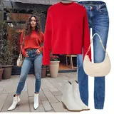 Weiße Cowgirl Stiefeloutfits image