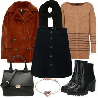 Outfit mit Blau Stiefel Vagabond Shoemakers "STYLISH"