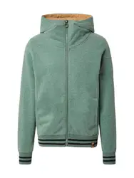 Fli Papigu Sweatjacke ''''Testo Eiweiss Bräune'''' grünmeliert