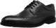 Clarks Herren Ronnie Limit Brogues, Schwarz (Black Leather), 43 EU