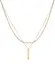 ELLI Halskette Geo, Layer gold