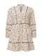 Guido Maria Kretschmer Curvy Kleid 'Mala' beige / braun / schwarz