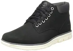 Timberland Herren Bradstreet Leather Sensorflex Chukka Stiefel, Schwarz Black Nubuck, 42 EU