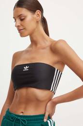 Top 3S TUBE TOP enski, rna barva, IX7823