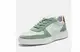 Grüne Sneaker aus Leder