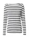 GAP T-shirt  noir / blanc naturel