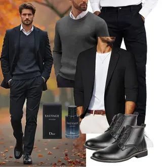 Classic Outfit mit COOFANDY, PJ PAUL JONES, Plilima "Business Outfit"Look: Classic, Büro, Stil, Business, Feine, Casual, Festlich, Sportlich