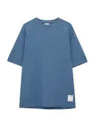 Pull&Bear T-Shirt dunkelblau