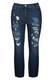 Studio Untold Jeans blue denim