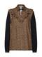 LIU JO JEANS Bluse TUNICA ZADING hellbraun / schwarz