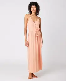 CLASSIC SURF MAXI DRESS Light Coral