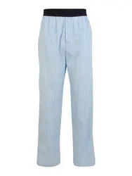 Resteröds Pyjamahose hellblau / dunkelblau / weiß