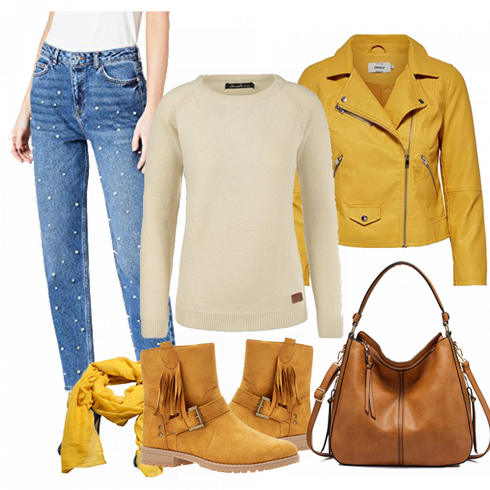 Blau Tapered-Jeans/Mom Jean/Sweatjeans/Cropped Jeans/T-Shirt/Boyfriend Jean/Girlfriend Jeans/Formelles Hemd/Winterjacke/Schlupfjeans find. kombinieren