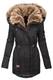 Navahoo Winterjacke Daria Winterjacke mit voluminsem Kunstfellkragen