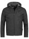 Indicode Herren Miguel Jacke aus Leder-Imitat   Kunstleder Herrenjacke Bikerjacke Black M