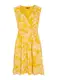 COMMA Kleid gelb
