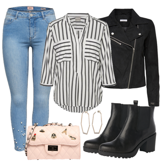 Party Outfits mit 3/4 Bluse VERO MODA "Party"