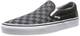 Vans Unisex-Erwachsene Classic Slip-On Low-Top, Schwarz ((Checkerboard) black/pewter), 42 (EU)