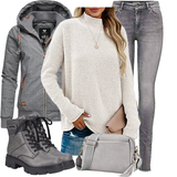 Strandtag Outfits mit Pullovern image