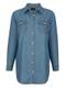 Jeansbluse blue bleached MIAMODA