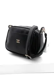 Women's Adjustable Straps Shoulder Bag Fosa Black