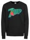JACK & JONES Sweatshirt grün / rot / schwarz