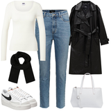 Freizeit Outfits Boyfriend Jeans für Damen image
