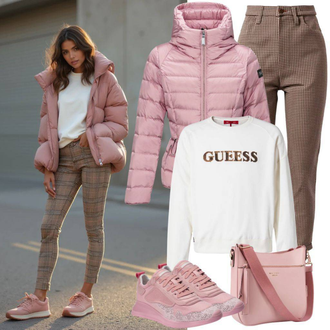 Tenues d'Hiver Chaleur avec Marron/Rouge/Rose Manteau matelassé/Manteau Bouclé/Manteau en Duvet/Manteau à Capuche/Manteau Doudoune/Manteau de Mi-saison/Veste en Duvet/Veste Matelassée/Veste Bouclée/Veste Jacquard/Veste Réversible/Doudoune/Doudoune D'été/Veste d'Automne Noppies "Parfait pour le printemps"