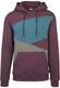 Urban Classics Sweatshirt ''''Zig Zag'''' oliv / petrol / weinrot