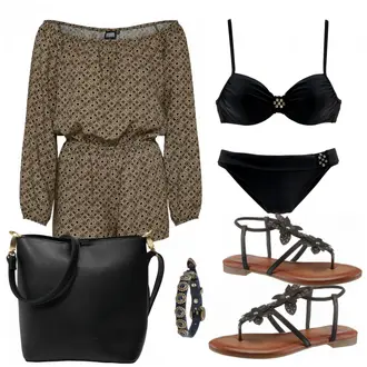 Outfit mit Bademode Lascana "Sona"