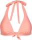 MM MOB CCUP Dames Halter Bikini Top - Coral Blaze - Maat L/40