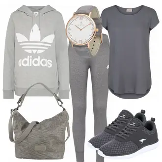 Sport Outfits mit Bluse Große Größe VERO MODA "Training"