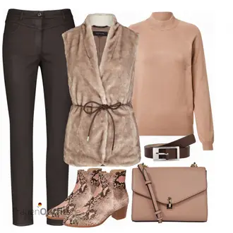 Schicke Outfits mit Schwarz Hose Große Größe GERRY WEBER "Schickes Herbst Outfit"