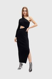 Obleka DAISY rna barva, W191DA