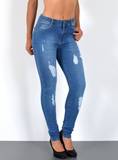 Capri Ripped Jeans image
