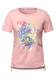 CECIL Damen T-Shirt mit Tunnelzugbändern in Rot