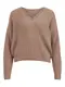 VILA Pull-over ''''Glacy''''  noisette