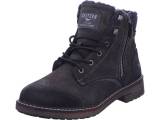Dunkelblaue Winterstiefel image