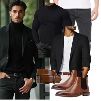 Casual Hochzeit Outfit mit PJ PAUL JONES "Business Outfit"Look: Casual, Classic, Festlich, Sportlich, Büro, Stil, Business, Party, Hochzeit, Bar, Wasen