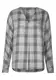 STREET ONE Bluse grau / dunkelgrau
