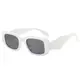 2025 Classic Model - Moderne Festivalbril - Technobril - Rave bril - Zonnebril - Wit - Carnaval bril