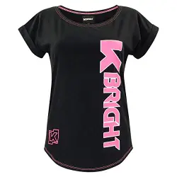 K-BRIGHT Shirt - nachhaltiges und faires Frauen T-Shirt - Made in Europe   Sportlich, Bequem, Freizeit, Rundhals-Ausschnitt, Sozialverträglich (M)