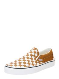 Slip on boty 'Classic' okrová / bílá