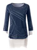 Blau Longshirts für Damen image