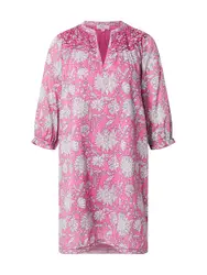 Maison 123 Kleid fuchsia / schwarz / weiß