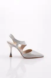 1012 Women's Ankle Wrap Heeled Shoes
